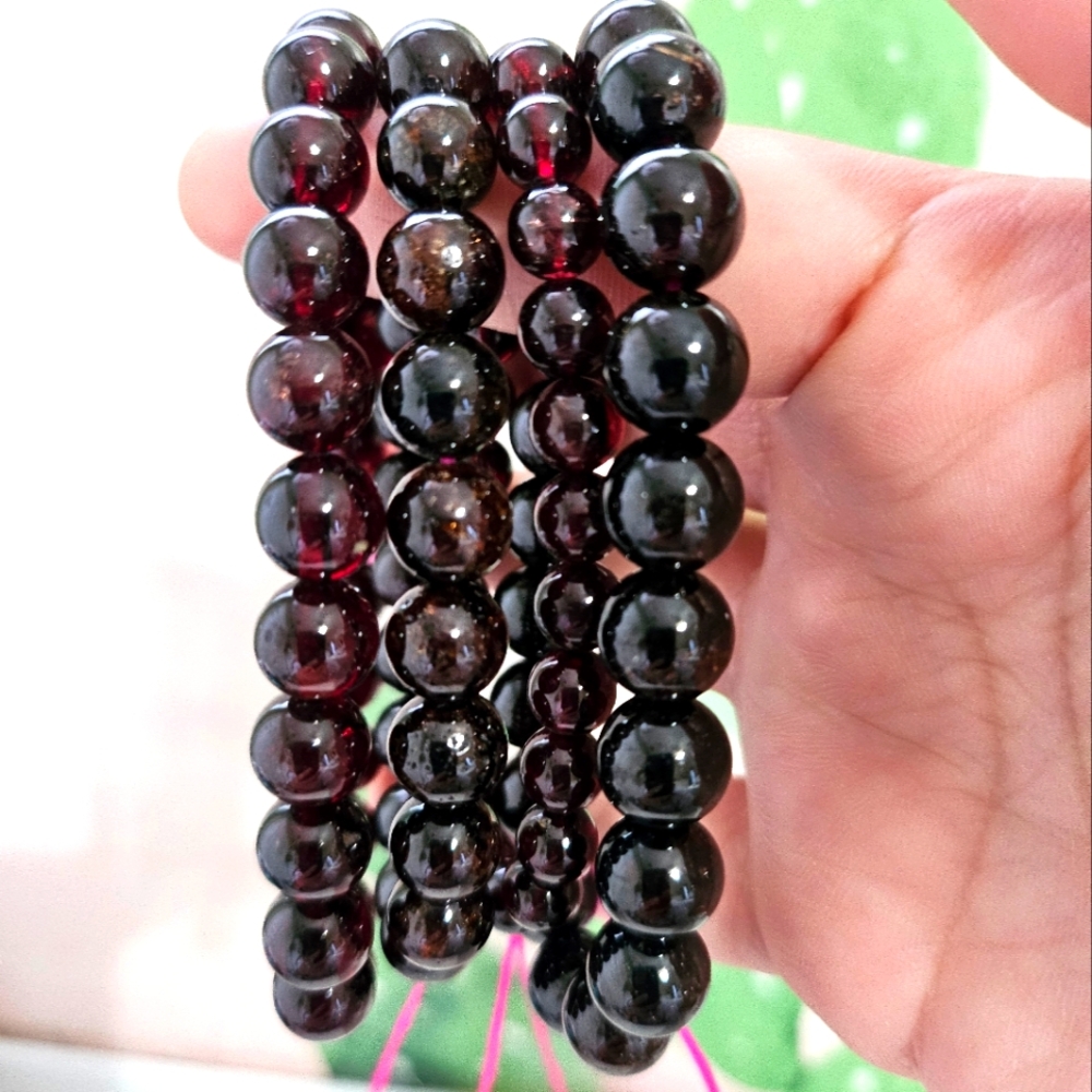 garnet bracelet